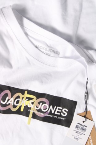 Pánské tričko  Core By Jack & Jones, Velikost XXL, Barva Bílá, Cena  449,00 Kč