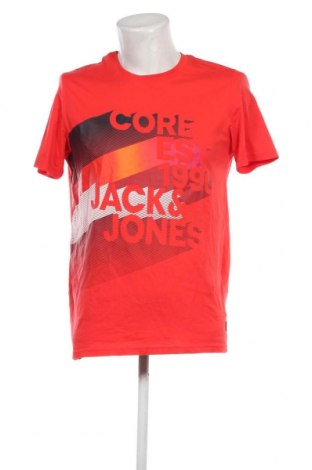 Ανδρικό t-shirt Core By Jack & Jones, Μέγεθος L, Χρώμα Κόκκινο, Τιμή 18,47 €