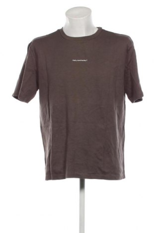 Herren T-Shirt DAILY AESTHETIKZ, Größe M, Farbe Grau, Preis 5,84 €