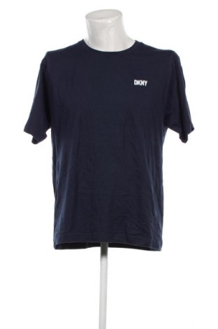 Мъжка тениска DKNY, Размер XL, Цвят Син, Цена 69,84 лв.