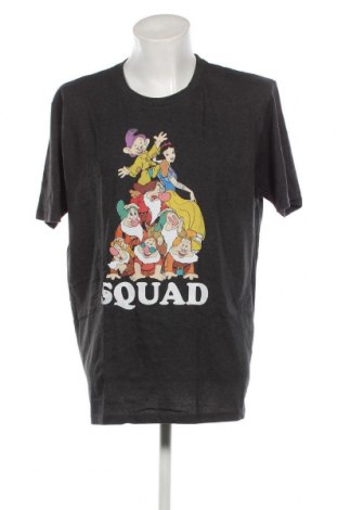 Ανδρικό t-shirt Disney, Μέγεθος XXL, Χρώμα Γκρί, Τιμή 9,20 €