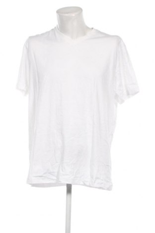 Męski T-shirt Dressmann, Rozmiar XXL, Kolor Biały, Cena 44,78 zł