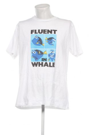 Herren T-Shirt Earth Positive, Größe XL, Farbe Weiß, Preis 10,82 €