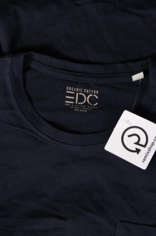 Pánske tričko  Edc By Esprit, Veľkosť L, Farba Modrá, Cena  7,94 €