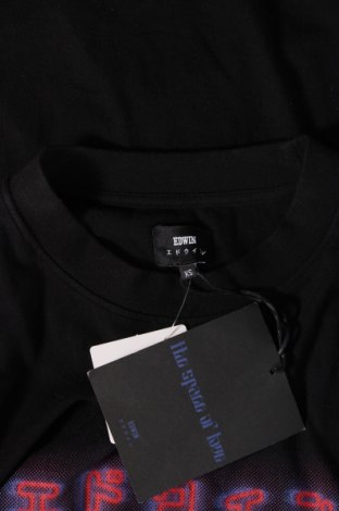 Ανδρικό t-shirt Edwin, Μέγεθος XS, Χρώμα Μαύρο, Τιμή 11,83 €