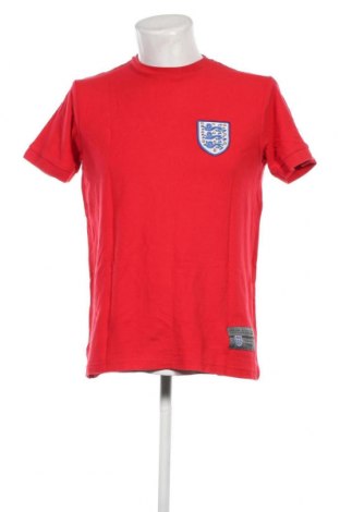 Мъжка тениска England, Размер L, Цвят Червен, Цена 13,20 лв.