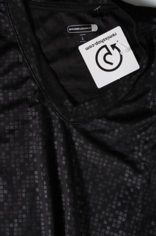 Ανδρικό t-shirt Ergee, Μέγεθος L, Χρώμα Μαύρο, Τιμή 8,04 €