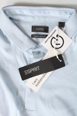 Мъжка тениска Esprit, Размер L, Цвят Син, Цена 31,00 лв.