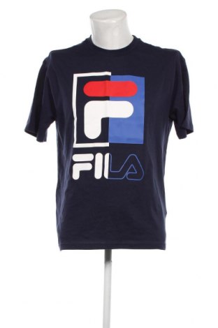 Мъжка тениска FILA, Размер S, Цвят Син, Цена 44,48 лв.