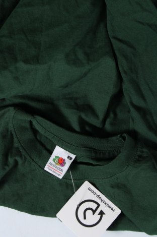 Мъжка тениска Fruit Of The Loom, Размер L, Цвят Зелен, Цена 13,69 лв.