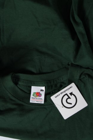 Męski T-shirt Fruit Of The Loom, Rozmiar L, Kolor Zielony, Cena 31,46 zł