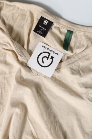 Herren T-Shirt G-Star Raw, Größe M, Farbe Beige, Preis € 28,41