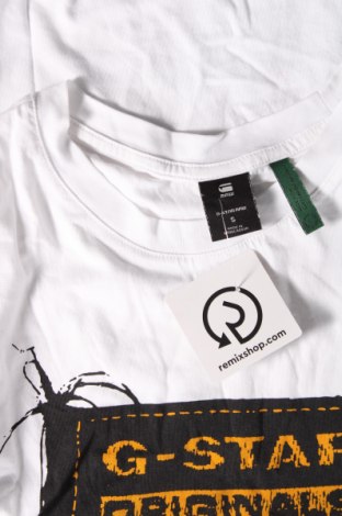 Ανδρικό t-shirt G-Star Raw, Μέγεθος S, Χρώμα Λευκό, Τιμή 29,90 €