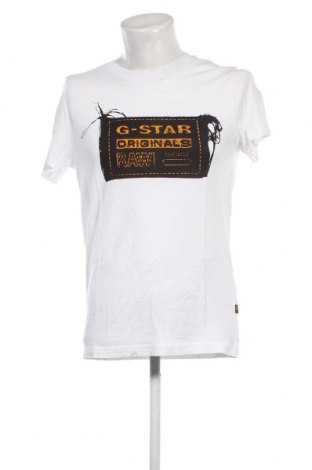 Ανδρικό t-shirt G-Star Raw, Μέγεθος S, Χρώμα Λευκό, Τιμή 29,90 €