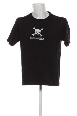 Herren T-Shirt Glo Story, Größe XL, Farbe Schwarz, Preis 7,67 €