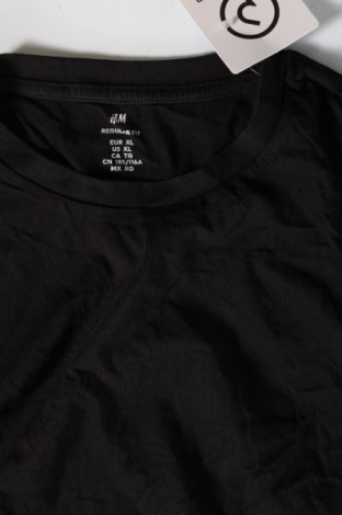 Ανδρικό t-shirt H&M, Μέγεθος XL, Χρώμα Μαύρο, Τιμή 8,04 €