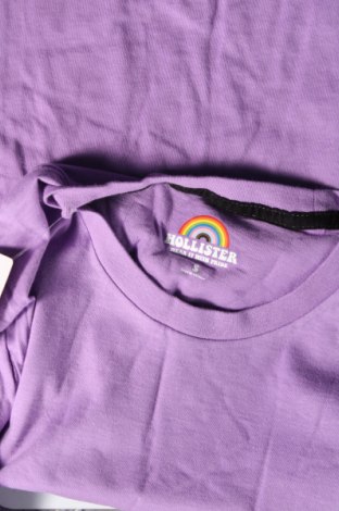 Ανδρικό t-shirt Hollister, Μέγεθος S, Χρώμα Βιολετί, Τιμή 15,98 €