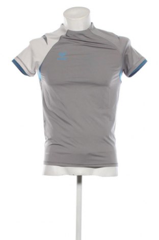 Мъжка тениска Hummel, Размер M, Цвят Сив, Цена 21,60 лв.
