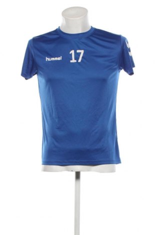 Ανδρικό t-shirt Hummel, Μέγεθος M, Χρώμα Μπλέ, Τιμή 5,94 €