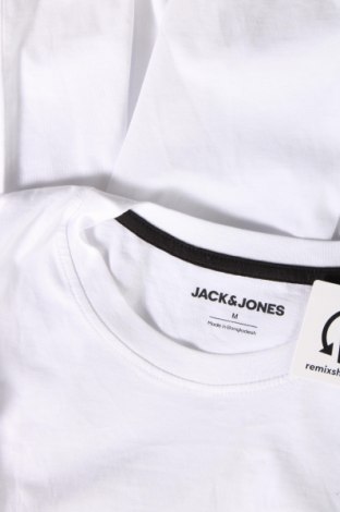 Męski T-shirt Jack & Jones, Rozmiar M, Kolor Biały, Cena 82,63 zł