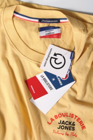 Herren T-Shirt Jack & Jones, Größe S, Farbe Gelb, Preis 15,98 €