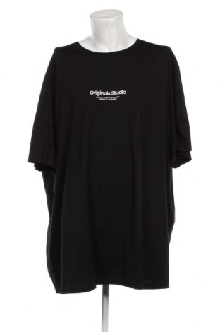 Herren T-Shirt Jack & Jones, Größe 5XL, Farbe Schwarz, Preis 15,98 €