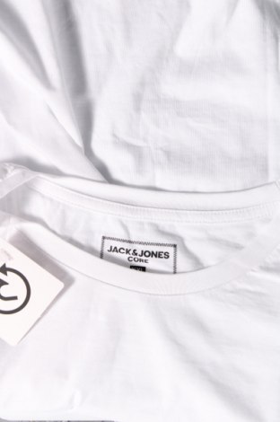 Мъжка тениска Jack & Jones, Размер XXL, Цвят Бял, Цена 24,49 лв.