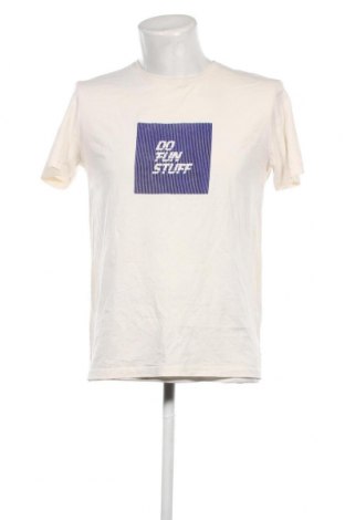 Ανδρικό t-shirt Jack & Jones, Μέγεθος L, Χρώμα  Μπέζ, Τιμή 18,47 €