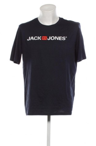 Tricou de bărbați Jack & Jones, Mărime XL, Culoare Albastru, Preț 86,67 Lei