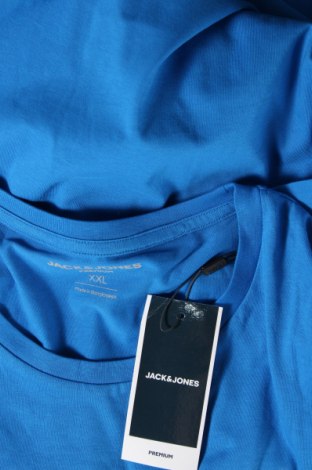 Мъжка тениска Jack & Jones PREMIUM, Размер XXL, Цвят Син, Цена 31,00 лв.