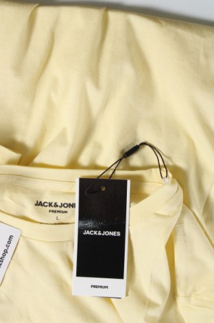Herren T-Shirt Jack & Jones PREMIUM, Größe L, Farbe Gelb, Preis 15,98 €