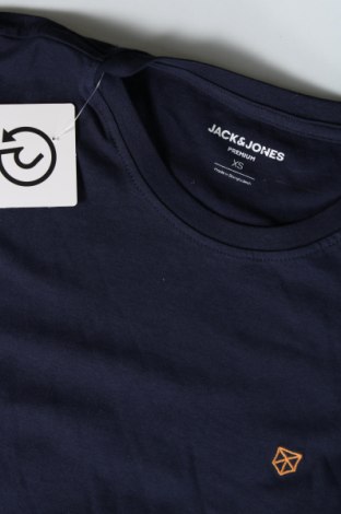 Ανδρικό t-shirt Jack & Jones PREMIUM, Μέγεθος XS, Χρώμα Μπλέ, Τιμή 15,98 €