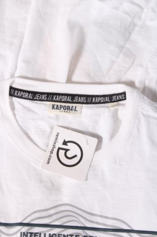 Herren T-Shirt Kaporal, Größe L, Farbe Weiß, Preis 15,98 €