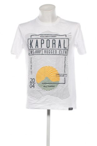 Мъжка тениска Kaporal, Размер L, Цвят Бял, Цена 31,00 лв.