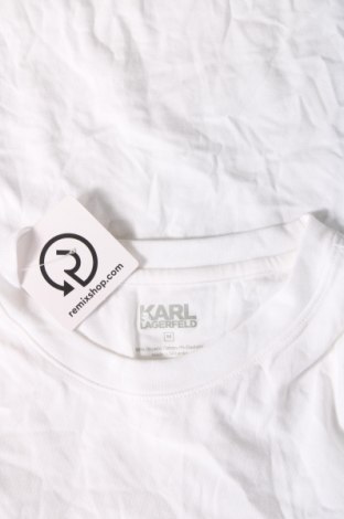 Męski T-shirt Karl Lagerfeld, Rozmiar M, Kolor Biały, Cena 303,86 zł
