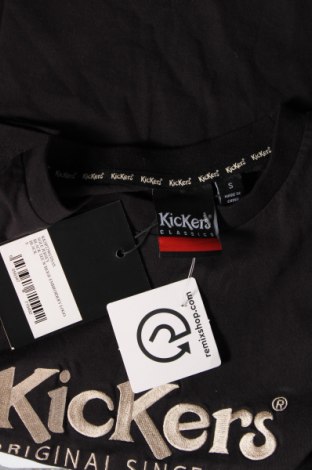 Ανδρικό t-shirt Kickers, Μέγεθος S, Χρώμα Μαύρο, Τιμή 15,98 €