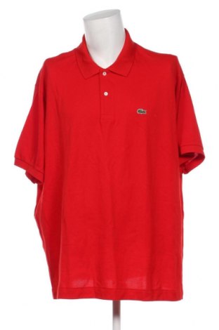 Мъжка тениска Lacoste, Размер XXL, Цвят Червен, Цена 72,00 лв.