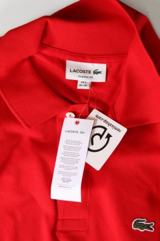 Tricou de bărbați Lacoste, Mărime XXL, Culoare Roșu, Preț 236,84 Lei