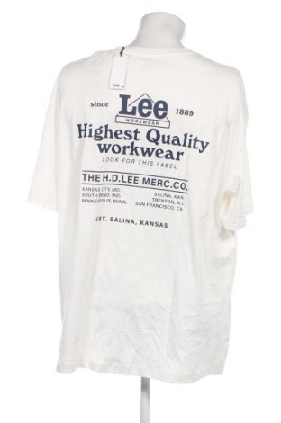 Мъжка тениска Lee, Размер XXL, Цвят Бял, Цена 54,32 лв.