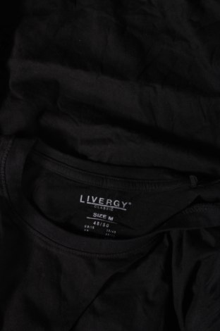 Мъжка тениска Livergy, Размер M, Цвят Черен, Цена 13,00 лв.