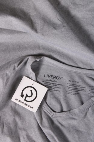 Herren T-Shirt Livergy, Größe XXL, Farbe Grau, Preis € 9,05
