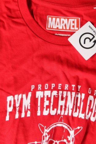 Мъжка тениска Marvel, Размер M, Цвят Червен, Цена 31,00 лв.