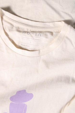 Мъжка тениска NU-IN, Размер S, Цвят Бежов, Цена 31,00 лв.