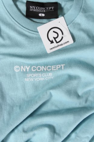 Męski T-shirt NY Concept, Rozmiar L, Kolor Niebieski, Cena 82,63 zł