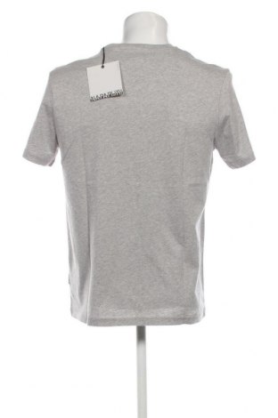 Мъжка тениска Napapijri, Размер L, Цвят Сив, Цена 72,00 лв.
