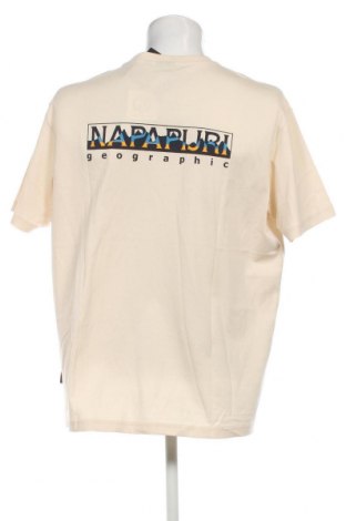 Ανδρικό t-shirt Napapijri, Μέγεθος XXL, Χρώμα  Μπέζ, Τιμή 37,11 €
