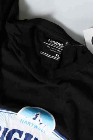 Tricou de bărbați Neutral, Mărime XL, Culoare Negru, Preț 42,76 Lei