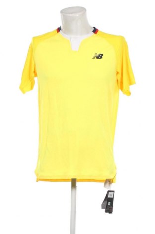 Herren T-Shirt New Balance, Größe M, Farbe Gelb, Preis 31,96 €