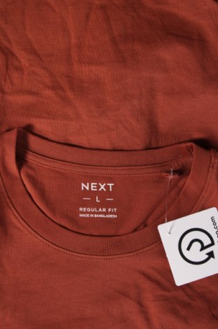 Herren T-Shirt Next, Größe L, Farbe Braun, Preis € 15,98