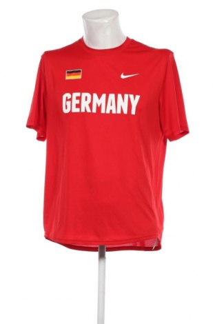 Ανδρικό t-shirt Nike, Μέγεθος L, Χρώμα Κόκκινο, Τιμή 14,00 €